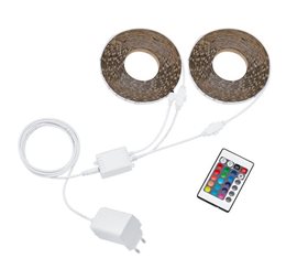 LED pásek Philips RGB, s ovladačem, 30m, AC 220–240, IP20