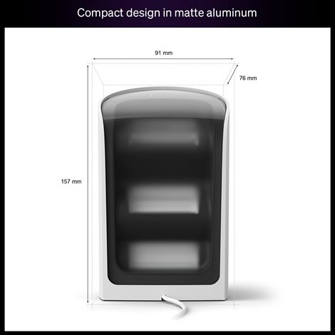 Hue Play Wall ambientní projekční svítidlo 20W, 1035 lm/m, 2000-6500K, IP20, bílá 3