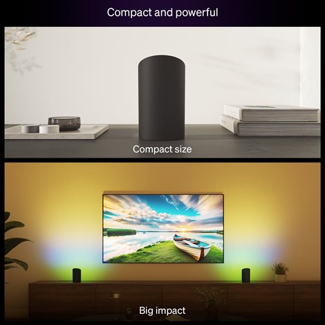 Hue Play Wall ambientní projekční svítidlo 20W, 1035 lm/m, 2000-6500K, IP20, bílá 6