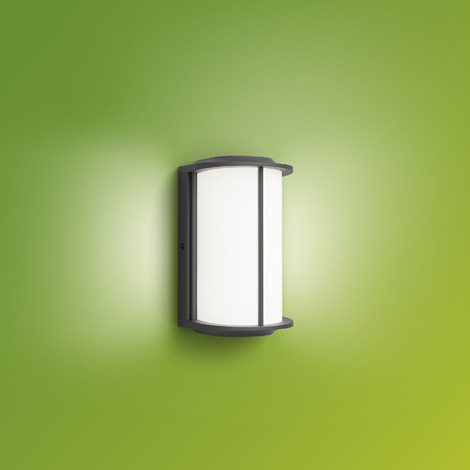 Reese UltraEfficient venkovní nástěnné LED svítidlo 4,3W 800lm 2700K IP44, antracitové 2