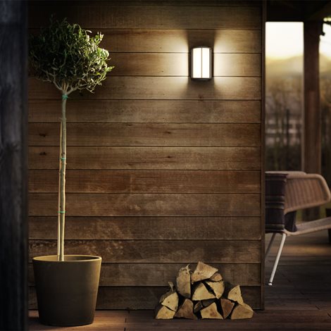 Reese UltraEfficient venkovní nástěnné LED svítidlo 4,3W 800lm 2700K IP44, antracitové 6
