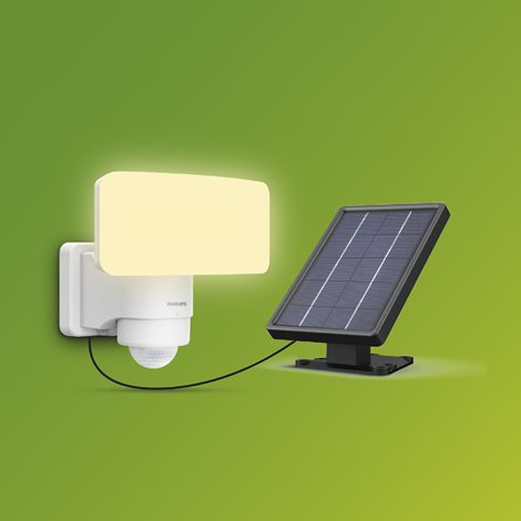 Tylus UltraEfficient Security solární LED reflektor se senzorem 6W 1000/50lm 5000K IP44, bílý 2