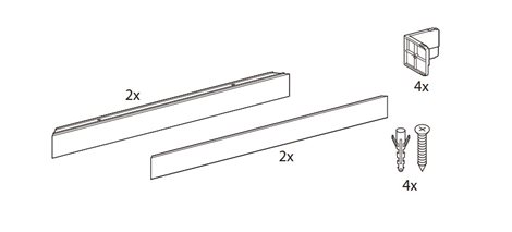 RC159Z SMB W60L60 Sada pro přisazení svítidla 60x60 cm 5