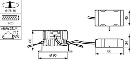 RS150B LED9-WB-/830 D78 PSR PI6 ALU 4