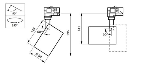 ST151T LED30S/930 WB BK Projektor 30W 3000lm, vyzařovací úhel 38°, nestmívatelný, černá barva, Ra>90 4