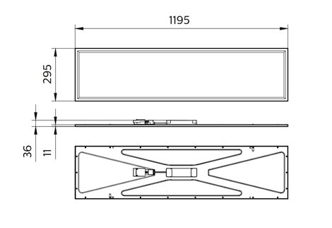 Svítidlo vestavné RC132V G4 LED34_43S/830_840 PSUW30L120 OC 30-35W 3400-4300lm 5