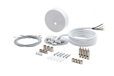 RC132Z SME-3 WH Sada pro zavěšení svítidla vč. napájecího kabelu pro nestmívatelné verze ( 1