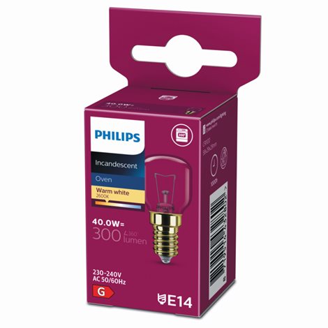 App 40.0W E14 230-240V T29 OV 1PF/10 Halogenová žárovka do pečících trub 40W 2