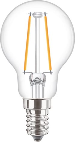 CorePro LEDLuster ND 2-25W P45 E14 827 CL G LED Žárovka 2W 250lm 1