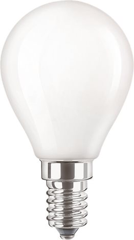 CorePro LEDLuster ND 4.3-40W E14 827 P45 FR G LED Žárovka 4,3W 470lm 1