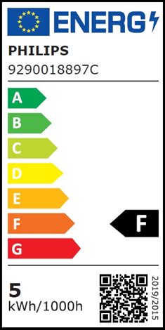 CorePro LEDCandle ND 4.3-40W E14 827 B35 CL G LED Žárovka 4,3W 470lm 3