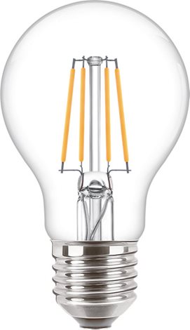 CorePro LEDBulb ND 4.3-40W E27 A60 827 CL G LED Žárovka 4,3W 470lm 1