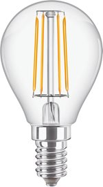 CorePro LEDLuster ND 4.3-40W E14 827 P45 CL G LED Žárovka 4,3W 470lm