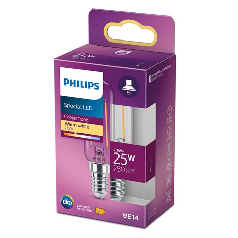 LED classic 25W T25L E14 CL ND RF Žárovka 2,1W 250lm 2