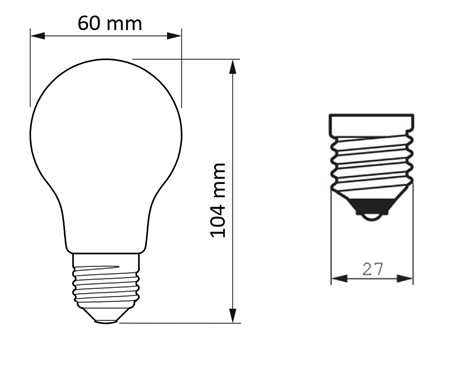CorePro LEDBulb ND 10.5-100W E27 A60 840 CL G LED Žárovka 10,5W 1521lm 2