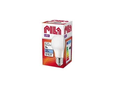 LED žárovka PILA LED 8W-60W A60 E27 840 FR ND 806lm 4000K 2