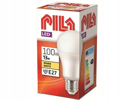 LED žárovka PILA LED 13W-100W A65 E27 827 FR ND 1521lm 2700K 2
