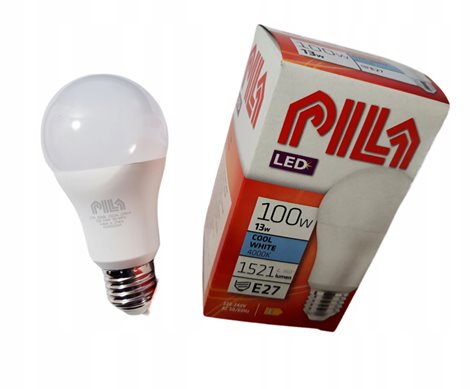 LED žárovka PILA LED 13W-100W A65 E27 840 FR ND 1521lm 4000K 2