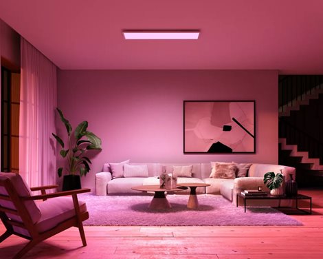 Hue Surimu přisazený LED panel REC (obdelníkový) 120x30cm, nastavitelné bílé/barevné světlo 6