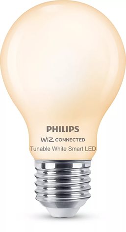 WiZ Smart LED Žárovka s mléčným sklem 7 W (ekv. 60 W) 806lm 2700-6500K A60 E27 1