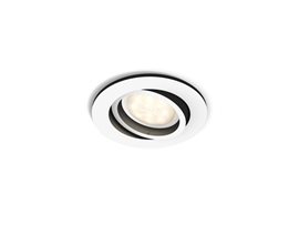 Hue WA Milliskin zápustné LED svítidlo GU10 1x5W 350lm 2200-6500K IP20 kulaté bílé