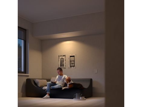 Hue WA Milliskin zápustné LED svítidlo GU10 1x5W 350lm 2200-6500K IP20 kulaté bílé 4
