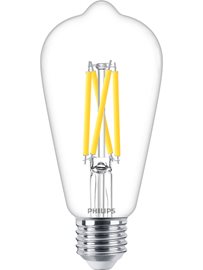 MASTER Value LEDBulb D 5.9-60W E27 927 ST64 CL G LED Žárovka 5,9W 806lm