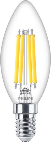 MASTER Value LEDCandle D 3.4-40W E14 B35 927 CL G LED Žárovka 3,4W 470lm 1