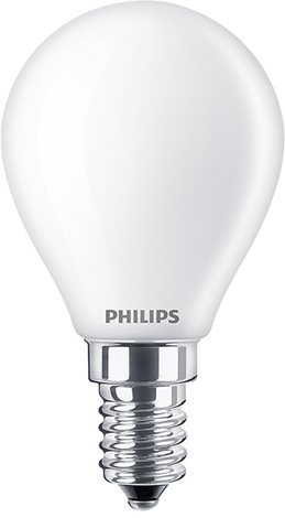 MASTER Value LEDLuster D 3.4-40W E14 P45 927 FR G LED Žárovka 3,4W 470lm 1