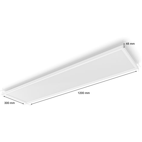 Hue Aurelle přisazený LED panel REC (obdelníkový) 120x30cm, bílá 3