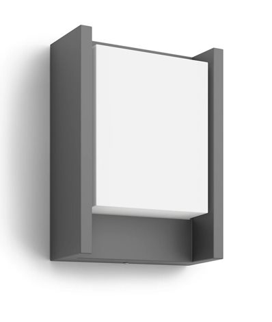 Arbour UltraEfficient venkovní nástěnné LED svítidlo 3,8W 800lm 3000K IP44, antracit 1