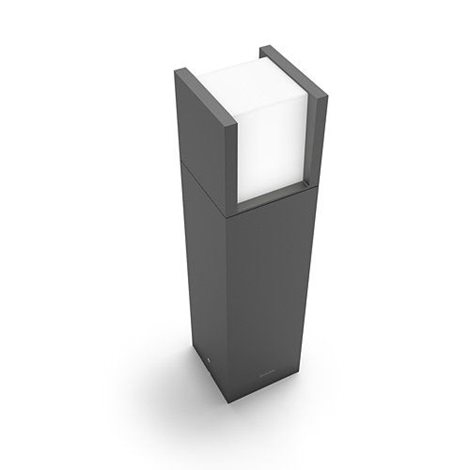 Arbour UltraEfficient venkovní sloupkové LED svítidlo 3,8W 800lm 3000K IP44 40cm, antracit 5