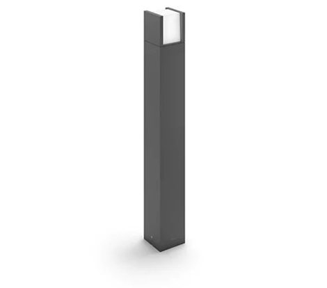 Arbour UltraEfficient venkovní sloupkové LED svítidlo 3,8W 800lm 3000K IP44 77cm, antracit 1