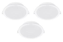Meson LED vestavné svítidlo 5,5W, 4000 K, bílá, 3 ks