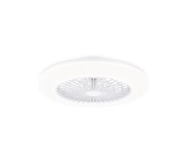 Amigo Stropní svítidlo s ventilátorem 20W+42W, 4400lm, AC 220–240, 2700-4000-6500 K, IP20, bílá
