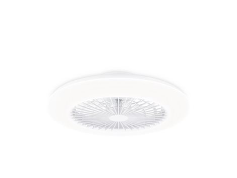Amigo Stropní svítidlo s ventilátorem 20W+42W, 4400lm, AC 220–240, 2700-4000-6500 K, IP20, bílá 1