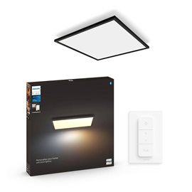 Hue WA Aurelle přisazený LED panel 39W 3750lm 2200-6500K IP20 60cm černý + ovladač