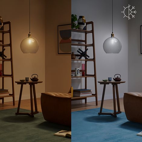 WiZ Smart LED Žárovka s tradičním vzhledem 60 W 903lm 2700-4000K E27 9