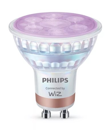 WiZ Smart LED 50W PAR16, 2× GU10 345lm 2200-6500K 2