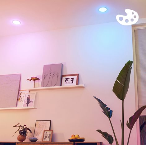 WiZ Smart LED 50W PAR16, 2× GU10 345lm 2200-6500K 9