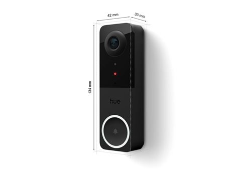 Hue Secure kabelový videozvonek 12V, Zigbee/Bluetooth 3