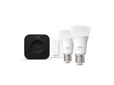 Hue WCA 2 x smart žárovka A60 E27, 8,1W, 1100lm, vypínač se stmívačem 2