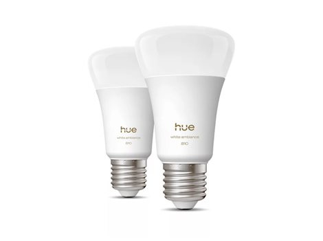 Hue WA 810 smart žárovka A60 E27, 8W, 810lm, teplá bílá (2 ks) 2