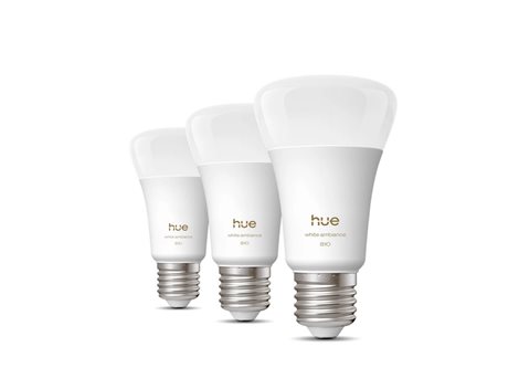 Hue WA 810 smart žárovka A60 E27, 8W, 810lm, teplá bílá (3 ks) 2
