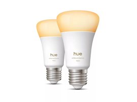Hue WA 1100 smart žárovka A60 E27, 9,5W, 1100lm, teplá bílá (2 ks)