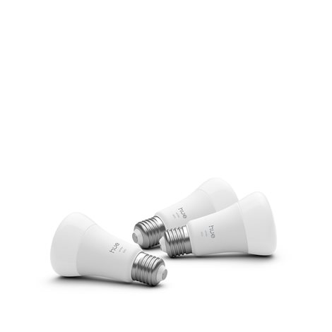 Hue W 810 smart žárovka A60 E27, 7W, 810lm, teplá bílá (3 ks) 3