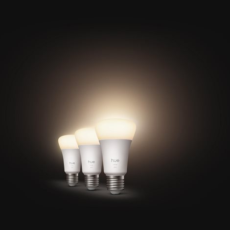 Hue W 810 smart žárovka A60 E27, 7W, 810lm, teplá bílá (3 ks) 4