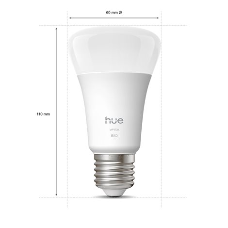 Hue W 810 smart žárovka A60 E27, 810lm, teplá bílá (2 ks) 4