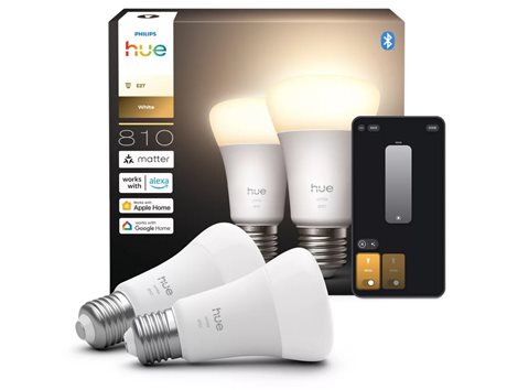 Hue W 810 smart žárovka A60 E27, 810lm, teplá bílá (2 ks) 3