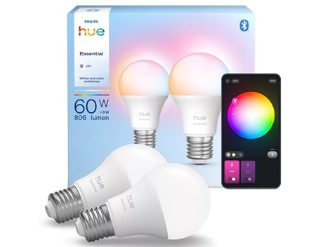 Hue Essential WCA 806 žárovka 460 E27, 8W, 806lm (2 ks) 4